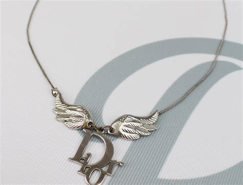 dior angel wings necklace|dior christian jewelry sets.